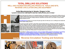 Tablet Screenshot of drilling-equipment.com